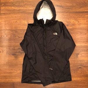 Women’s North Face rain jacket size medium